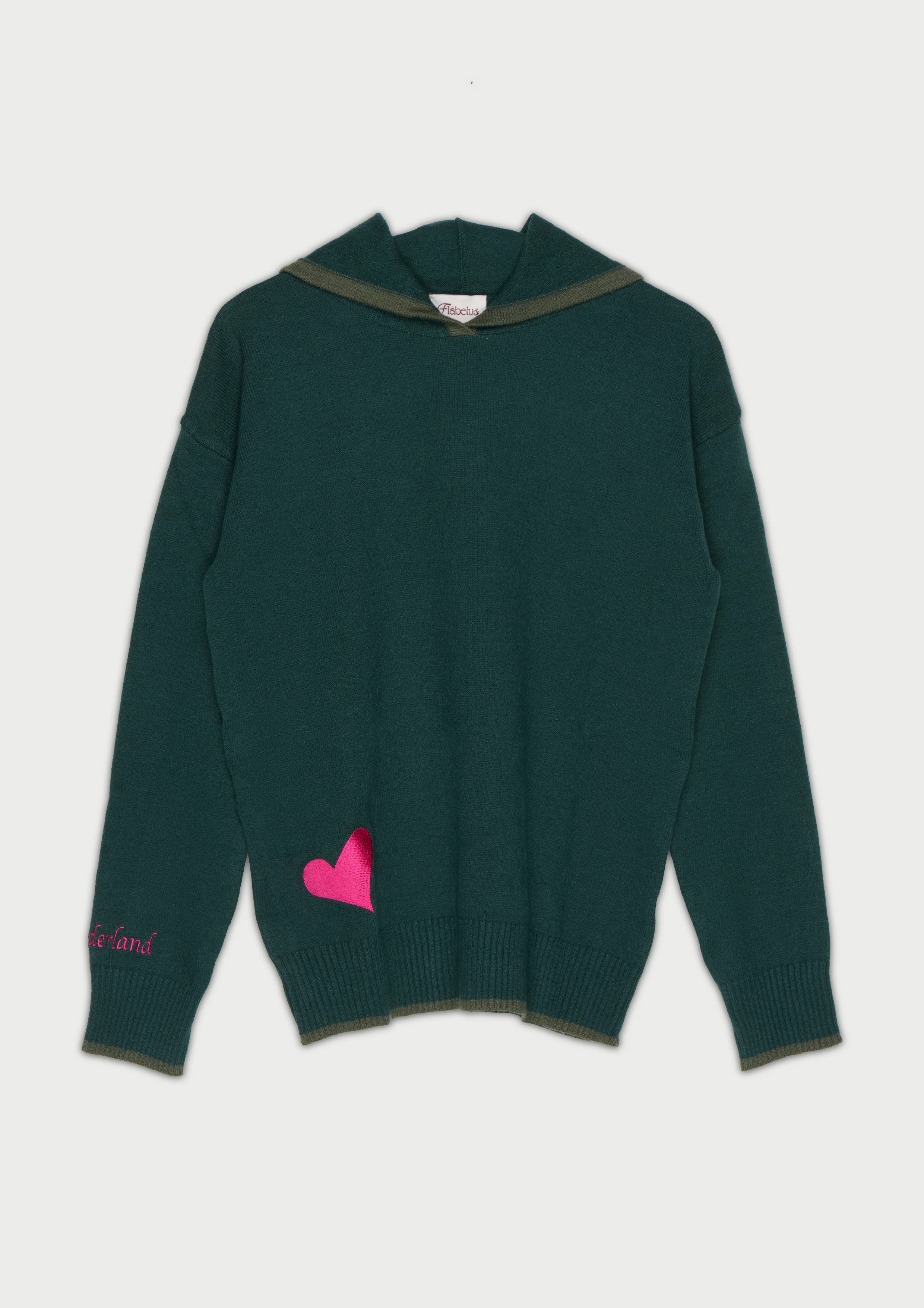 DORMOUSE HOODED JUMPER PETROL