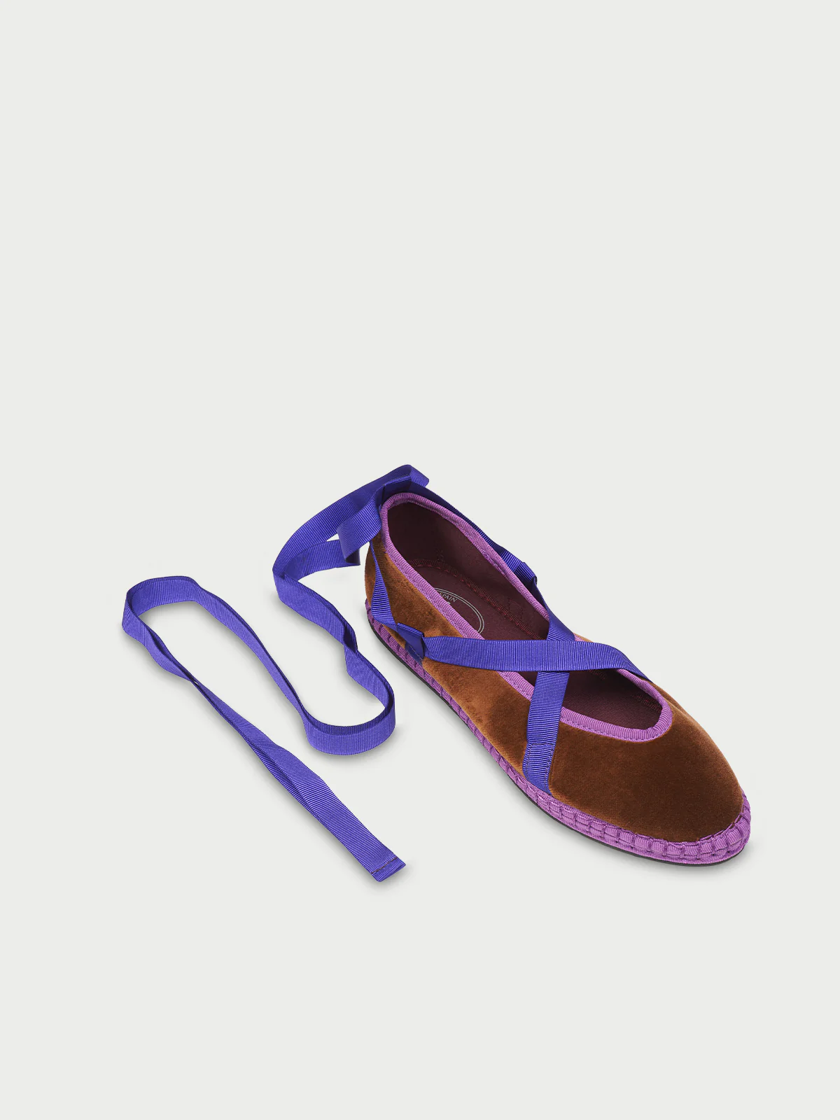 Eichiro Velvet Ribbon Brown - Image 2