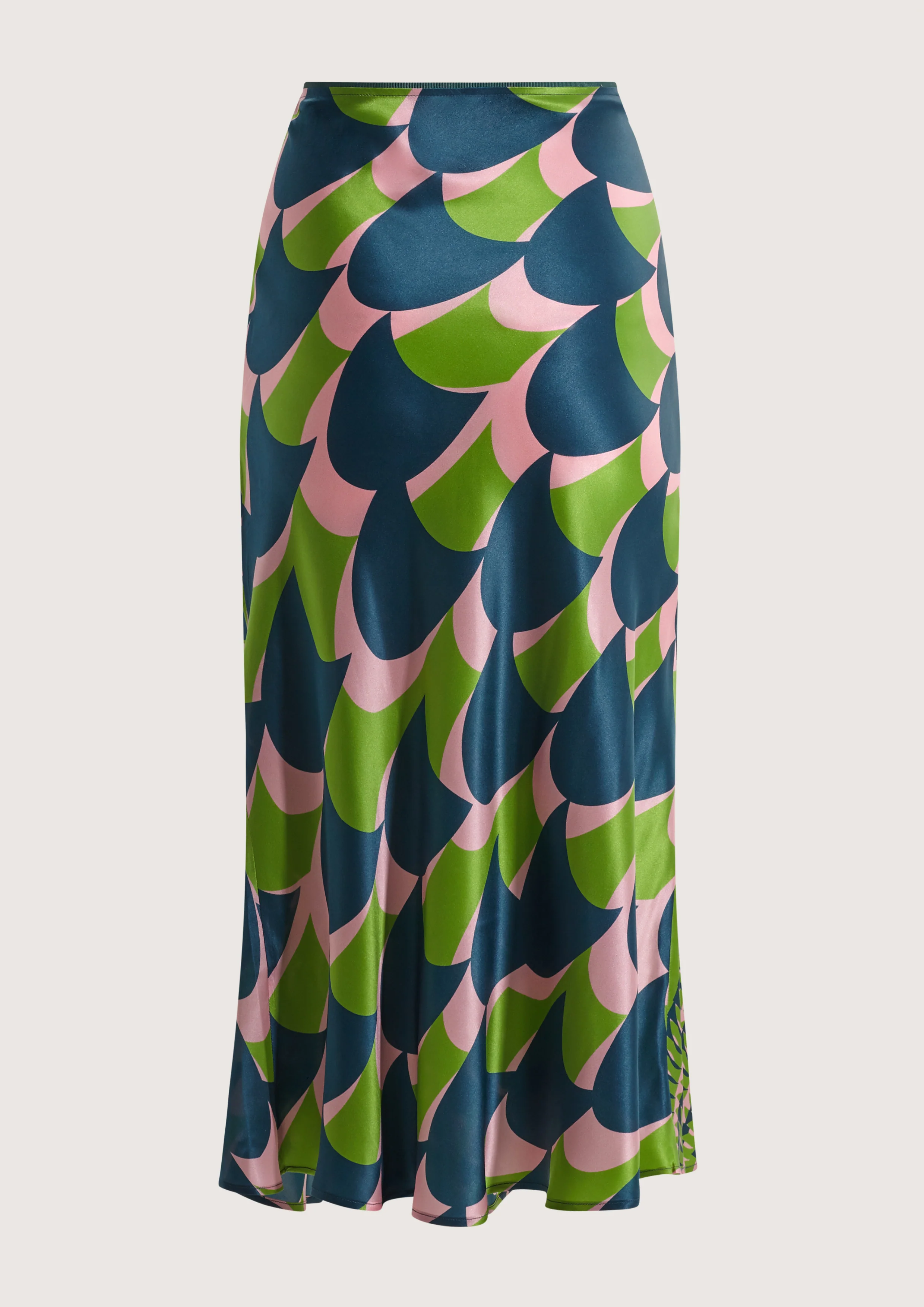 Jean Roller Green Skirt - Image 2