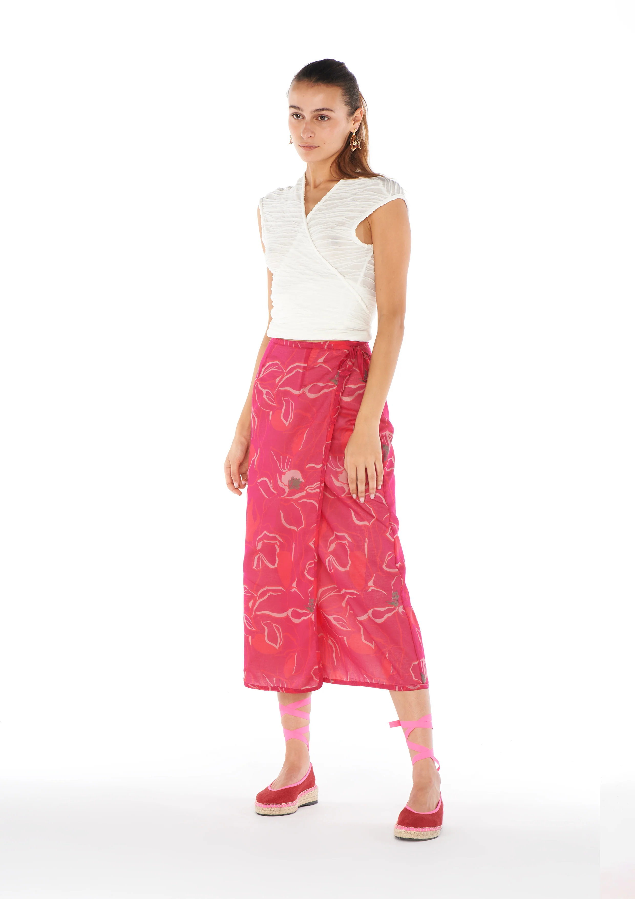Khan Pink Skirt - Image 2