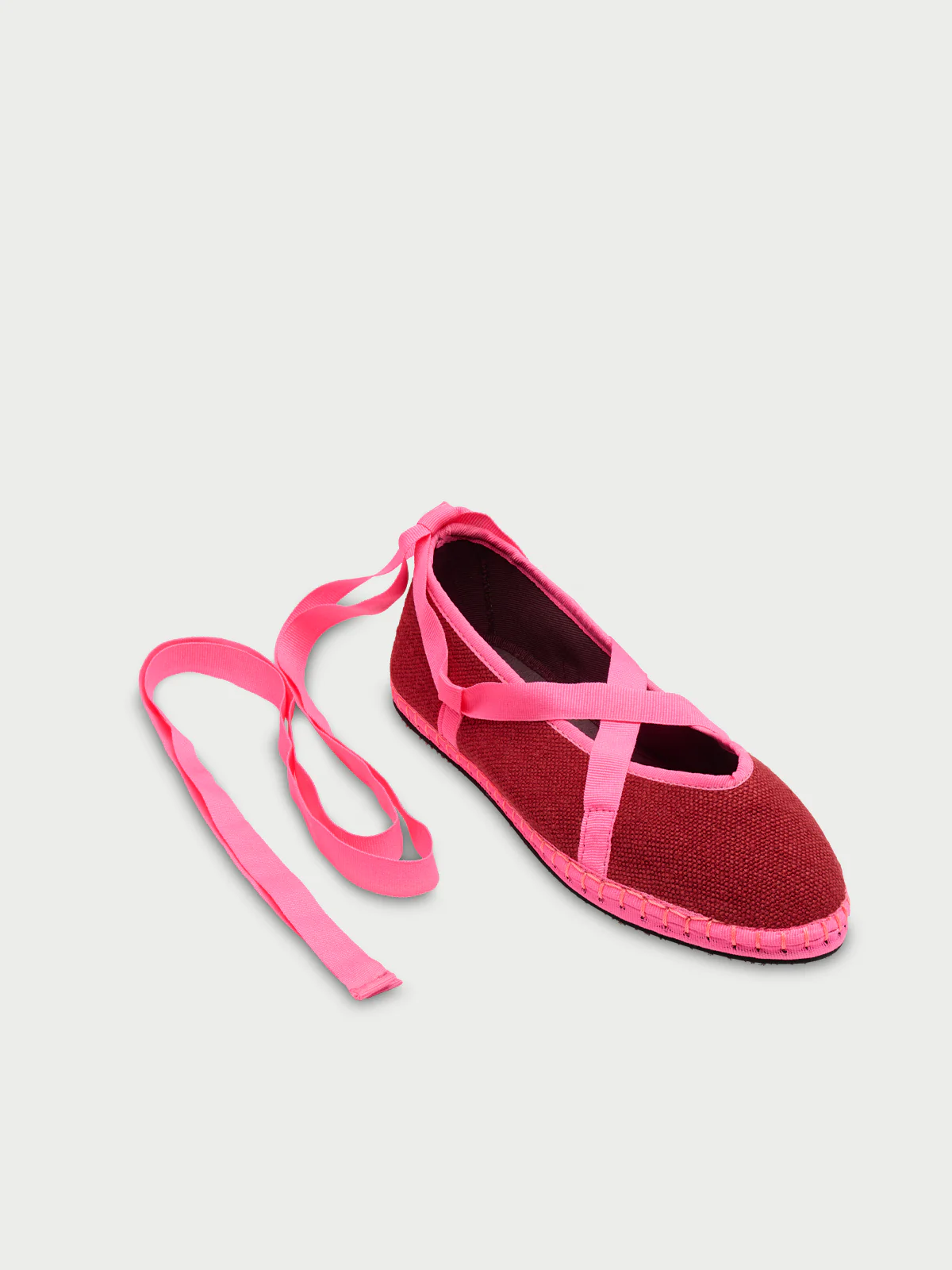Ribbon Linen Cherry - Image 3