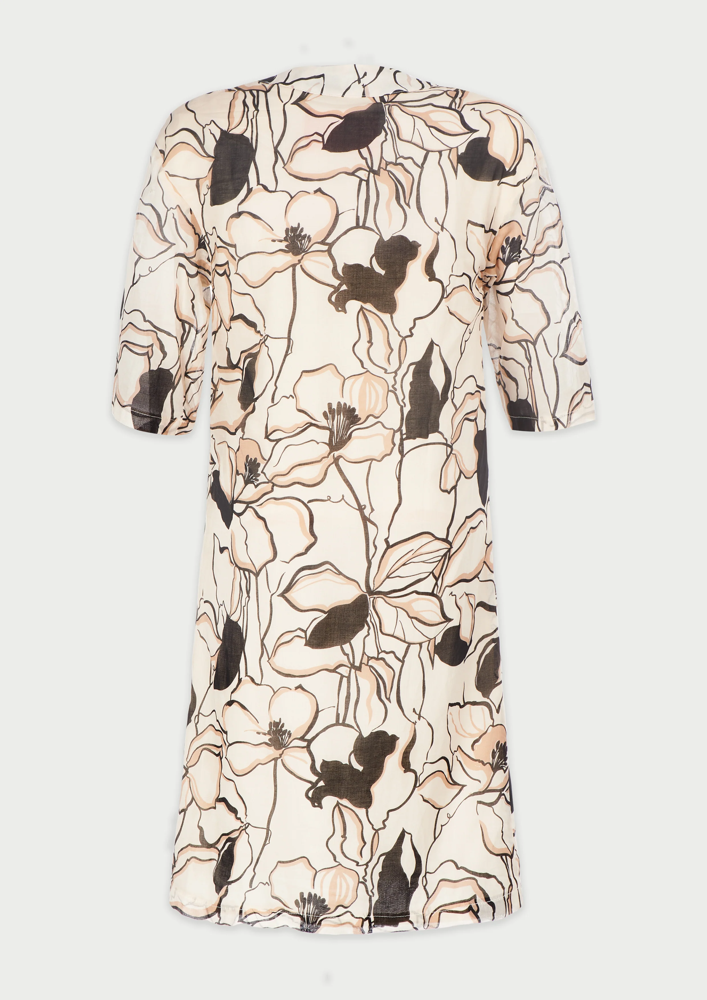 Shan Yu Beige Kaftan - Image 5