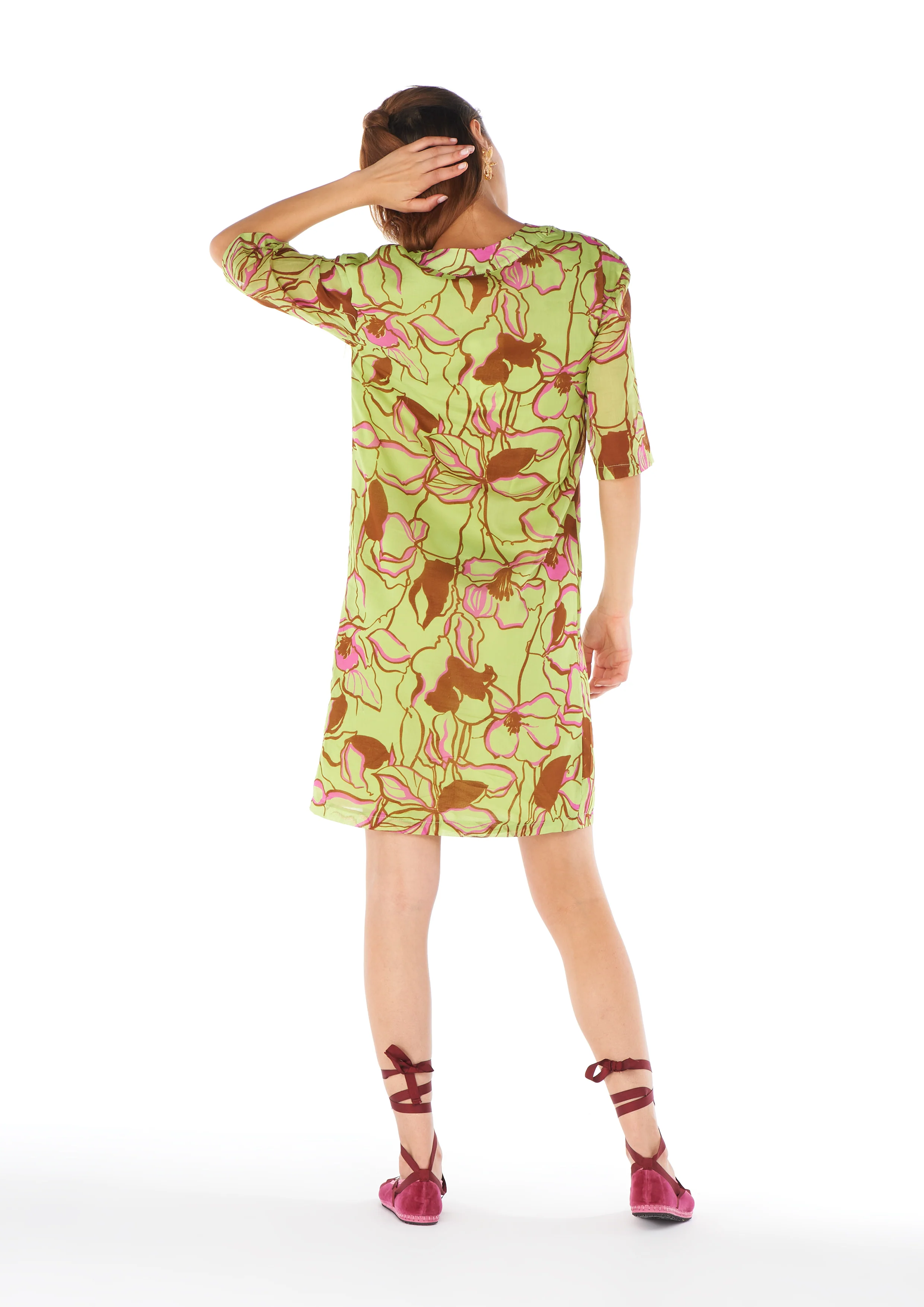 Shan Yu Green Kaftan - Image 2