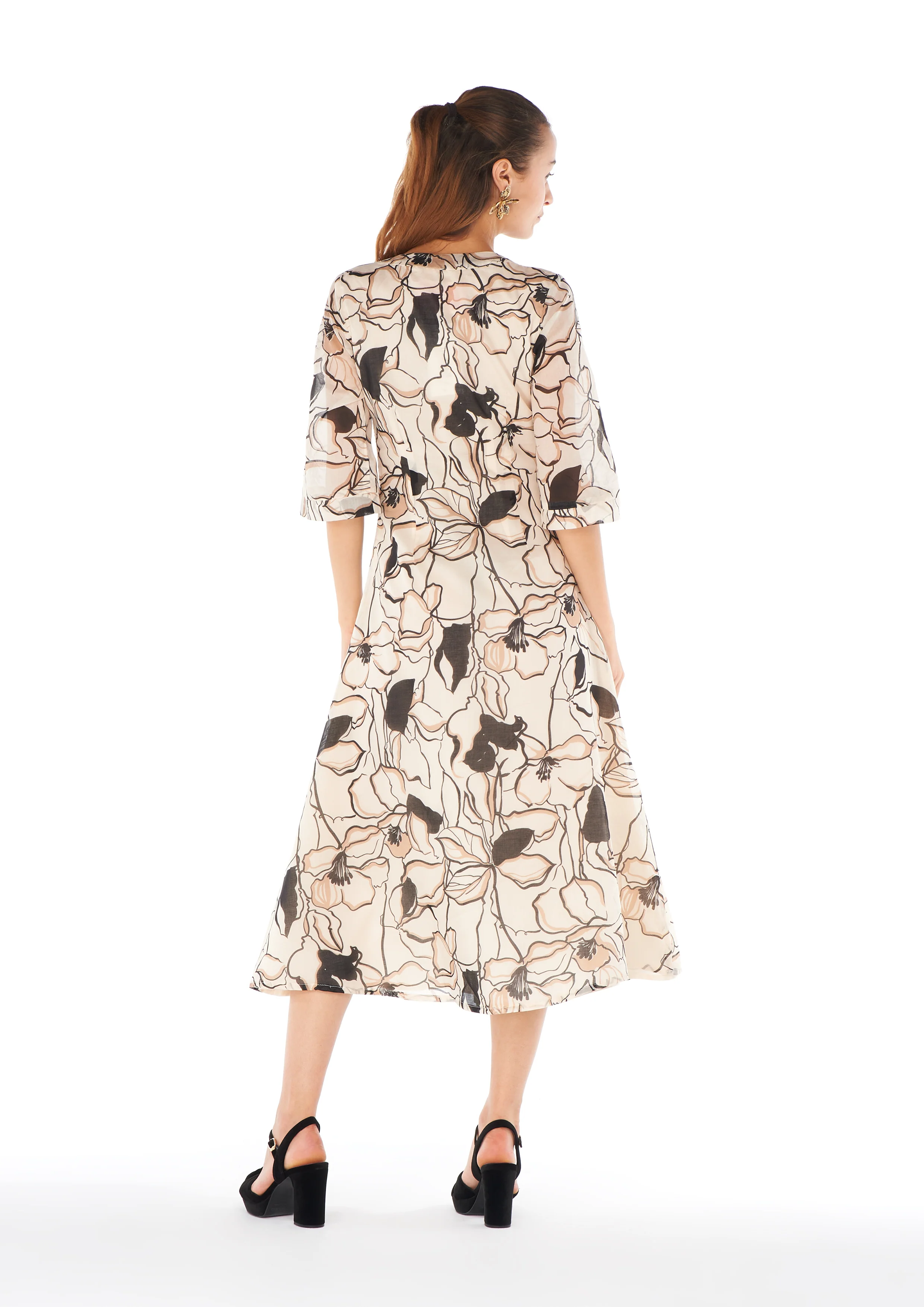 Yao Beige Kaftan - Image 2